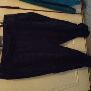 Black high waisted black pants